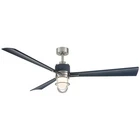 Minka Aire Nauticus 65" Ceiling Fan Navy 3-BLADE Remote Control F768L-BNW/NVY New. Price: $879.00.