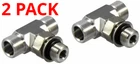 Seastar HF6005 Tee Fitting 2PACK ORBX3/8" Cylinder For Helm-hydraulic New. Price: $69.52.