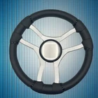Malera Boat Steering Wheel Brushed Aluminum Spokes - Plain New. Price: $121.27.