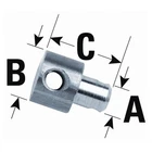 Seastar Pivot For 33C Series, A: 1/4", B: 7/16", C: 5/8" 031029 Md New. Price: $14.12.