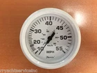 Speedometer Faria 678-33112 4" Dress White 55MPH Universal Marine Boat Part New. Price: $79.15.