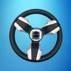 Collina Boat Steering Wheel Brushed Inserts - Stabicraft Keyed Only New. Price: $80.63.