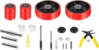 Pallet Jack Lift Truck Steer Load Wheels Replacement Kits With Bearings Id 20MM New. Price: $113.99.