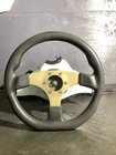 Marine Leather Steering Wheel 3 Spoke + Teleflex Helm Assy. Used. Price: $199.99.
