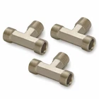 Seastar HF5536 Hydraulic Tee Fitting 3-PACK For 3/8" Tube 1/4" Npt Teleflex New. Price: $49.64.