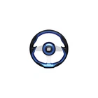 Uflex Grimani Bl/s Steering Wheel, Blue W/silver Spokes New. Price: $293.48.