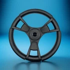 Model M13K Black Boat Steering Wheel Soft Touch Rim Abs Spokes Gussi Italia New. Price: $63.30.