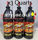 3 Schaeffer's 170 75W-140 Synthetic Extreme Duty Axle Gear Oil Lube Quarts New. Price: $95.99.