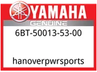 Yamaha Oem Part 6BT-50013-53-00 6X12 Mount New. Price: $645.00.