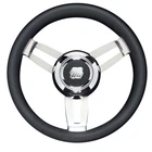 Uflex Morosini 13.8" Steering Wheel - Black Polyurethane W/stainless Steel. Price: $218.94.