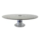Edson Vision Series 6873 6" Vertical Riser Base W/ 6861 Top Plate F/24" Sat Dome Used. Price: $193.99.