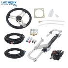 90HP Hydraulic Outboard Steering Kit 2X 20FT Hoses Marine Boat System New. Price: $367.60.