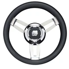 Uflex Morosini 13.8" Steering Wheel Black Polyurethane W/ Ss U/ch/b. Price: $218.99.