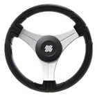 Uflex Steering Wheel 13 Inch Black Silver Spokes X62 Hub Boat Helm Ustica Bs New. Price: $58.90.