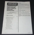 Quicksilver Remotes Manual Mercruiser 88150A19, 88150A20, 88150A22,88150A23/ A24 Used. Price: $14.95.
