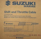 Suzuki Outboard 12FT 33C Tfxtreme Performance Control Cable 99105-11002-012 New. Price: $65.65.