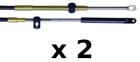 Pack 12 Ft Xtreme Control Cables Fits Mercury, Mariner, Mercruiser And Force New. Price: $156.59.