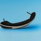 Gussi Italia Simulated Leather Boat Grab Handles (black) New. Price: $42.68.