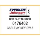 Evinrude Cable Ay Key SW-6 0176402 Oem New. Price: $102.17.