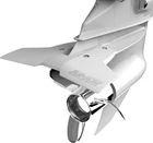 Stingray JR2 Classic Junior Hydrofoil White Outboard Motor Stabilizer Fin 40 New. Price: $65.90.