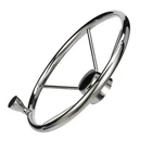 Seachoice Spoke 15" Ss Destroyer Steering Wheel Turning Knob Black Cap 28541 New. Price: $183.99.