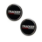 Tracker CP20016 Black Circle 5/8" Steering Wheel Decal Pair (2) Marine Boat New. Price: $12.95.