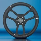 Malera Steering Wheel Black Aluminum Spokes Chaparral New. Price: $121.27.