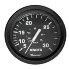 Faria Euro Black 4" 30 Knot Speedometer For Mechanical #32809 New. Price: $55.49.