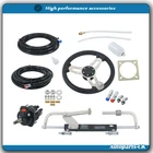 90HP Hydraulic Outboard Steering Kit 2X 20FT Hoses Marine Boat System New. Price: $371.13.