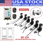 Electric 12V Linear Actuator 1320LBS W/ Controller Brackets Dc Motor 6000N Lift New. Price: $74.99.