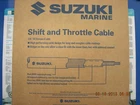 Suzuki Outboard 16FT 33C Tfxtreme Performance Control Cable 99105-11002-016 New. Price: $76.38.