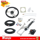 90HP Marine Hydraulic Outboard Steering System Kit Cylinder Pump Hoses For Boat New. Price: $384.61.