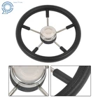 5 Spoke Marine Destroyer Steering Wheel 13-7/8" For Boat Yacht With Foam Grip New. Price: $38.18.
