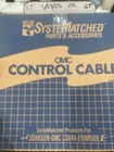 0176117, Stern Drive Control Cable Ft. (5.1M), Omc New. Price: $32.39.
