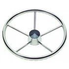 Schmitt Marine 170 Finger Grip Destroyer 5-SPOKE 13.5" Stainless Steel Cap 3/4" New. Price: $138.99.