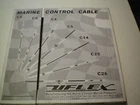 Uflex #C8X08 Foot Shift/throttle Cable , Free Freight New. Price: $26.95.