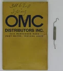 New Omc Outboard Marine Corp Boat Oem Reverse Lock Spring Part No. 311620. Price: $9.99.