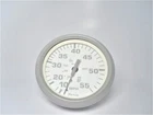 Faria SE9483B Gray White 55 Mph Marine Boat Engine Motor Speedometer Gauge Blem New. Price: $18.99.