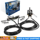 300HP Marine Hydraulic Steering Kit With 26FT Hoses For Yamaha/suzuki/mercury New. Price: $489.99.