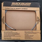 Quicksilver Gen Ii Platinum Single Throttle Shift Cable 8M0082532 Kit 9FT New. Price: $50.99.