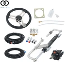 Bi-directional Locking Cylinders 20FT Hose 90HP Hydraulic Outboard Steering Kit New. Price: $335.69.