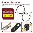 0173114 Throttle Shift Remote Control Cable 2PCS For Johnson Evinrude Omc & Brp New. Price: $85.99.