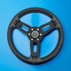 Model 15 Marine Steering Wheel Black Brushed Aluminum Spokes Bennington New. Price: $65.99.