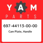 697-44113-00-00 Yamaha Cam Plate, Handle 697441130000, New Genuine Oem Part. Price: $40.65.