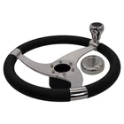 Marine City Sports 3-SPOKE Steering Wheel With Center Cap/knob/pu Foam For Boats New. Price: $192.99.