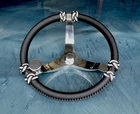 Custom Paracord Wrapped Stainless Steel Boat Steering Wheel Marine Helm 13.5 New. Price: $275.00.