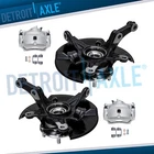 Front Steering Knuckles Wheel Hub Calipers W/bracket For 2006 - 2011 Honda Civic New. Price: $293.83.