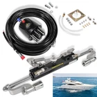 300HP Marine Hydraulic Steering Kit W/ 26FT Hoses & Helm Pump For Yamaha Mercury New. Price: $489.99.