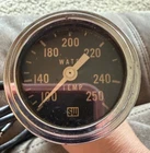 Vintage Stewart Warner Water Temperature Gauge 100-250 Hot Rod Racing 427220 Used. Price: $99.99.