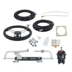 Boat Hydraulic Steering System Kit Marine 90HP Outboard 2X 20FT Hoses New. Price: $379.32.